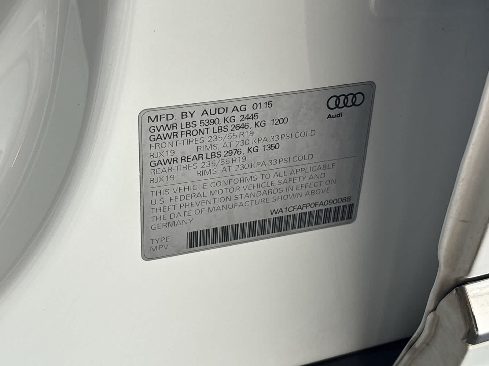 Thumbnail: 2015 Audi Q5 - 19