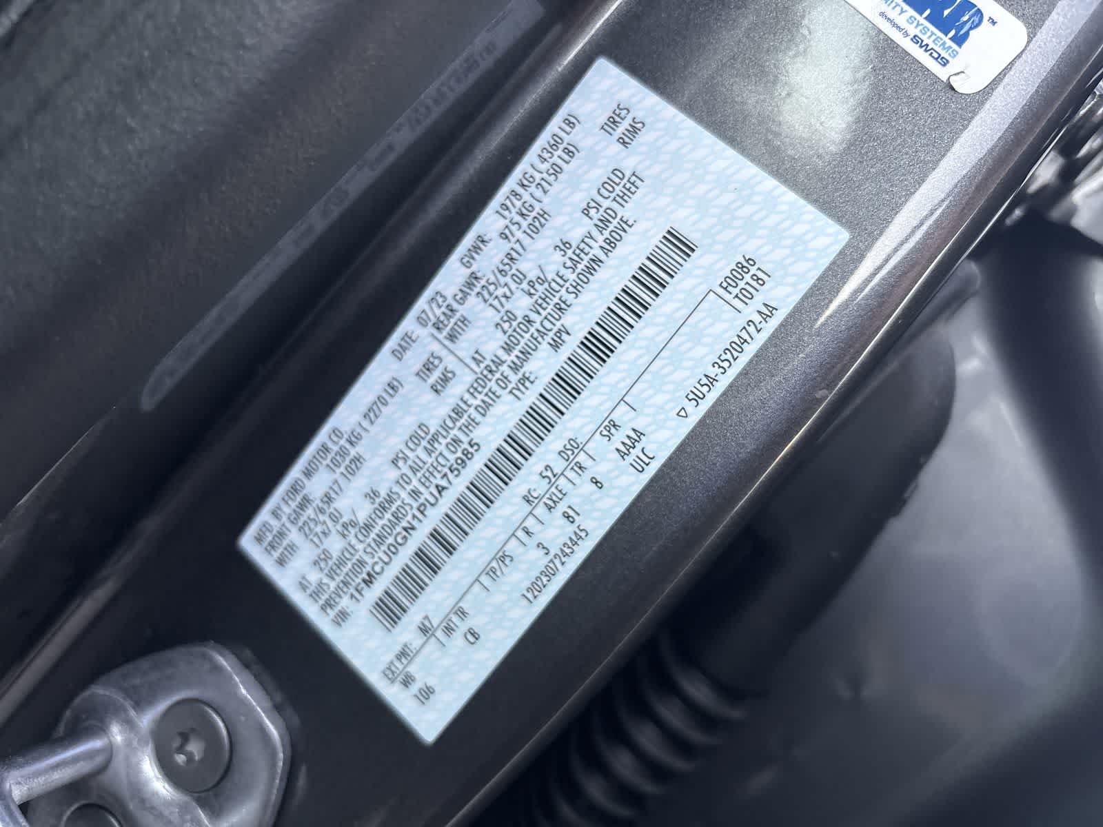 Thumbnail: 2023 Ford Escape - 20