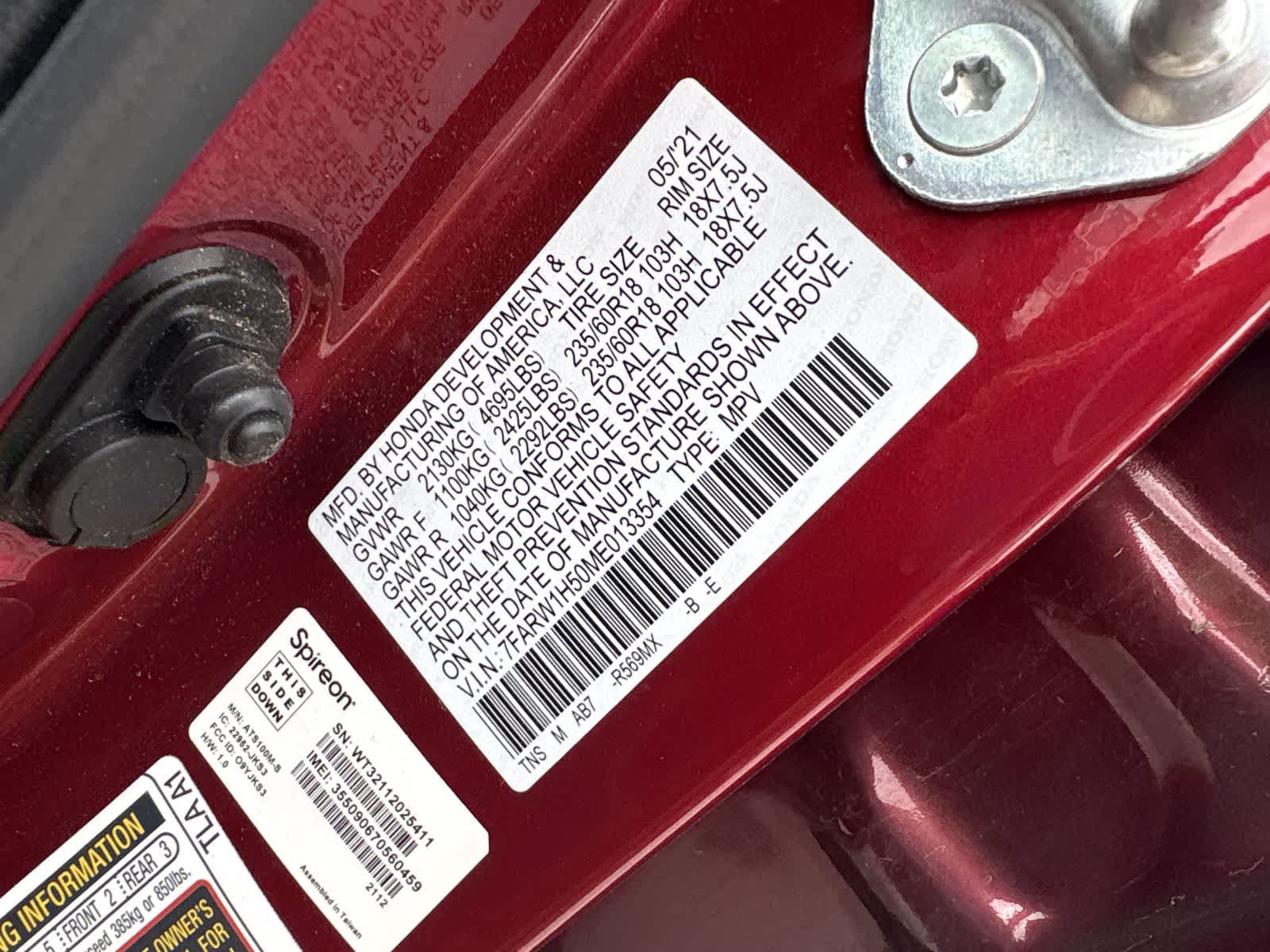 Thumbnail: 2021 Honda CR-V - 31