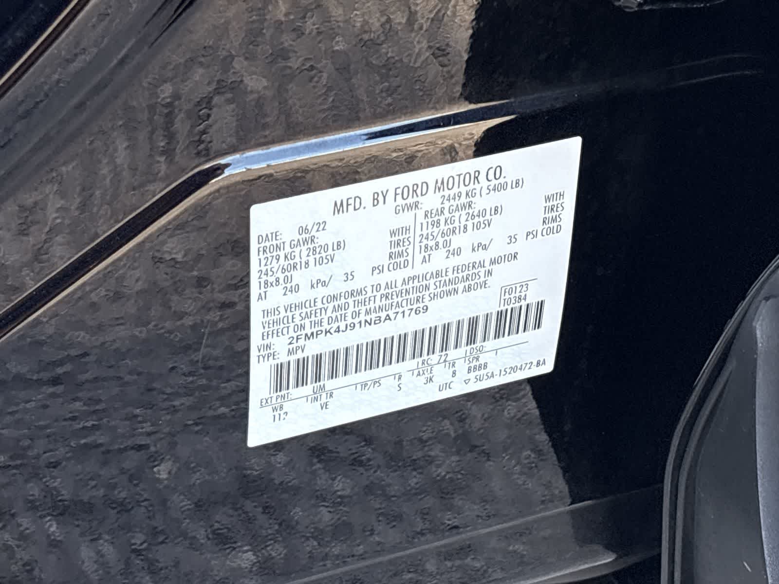 Thumbnail: 2022 Ford Edge - 20