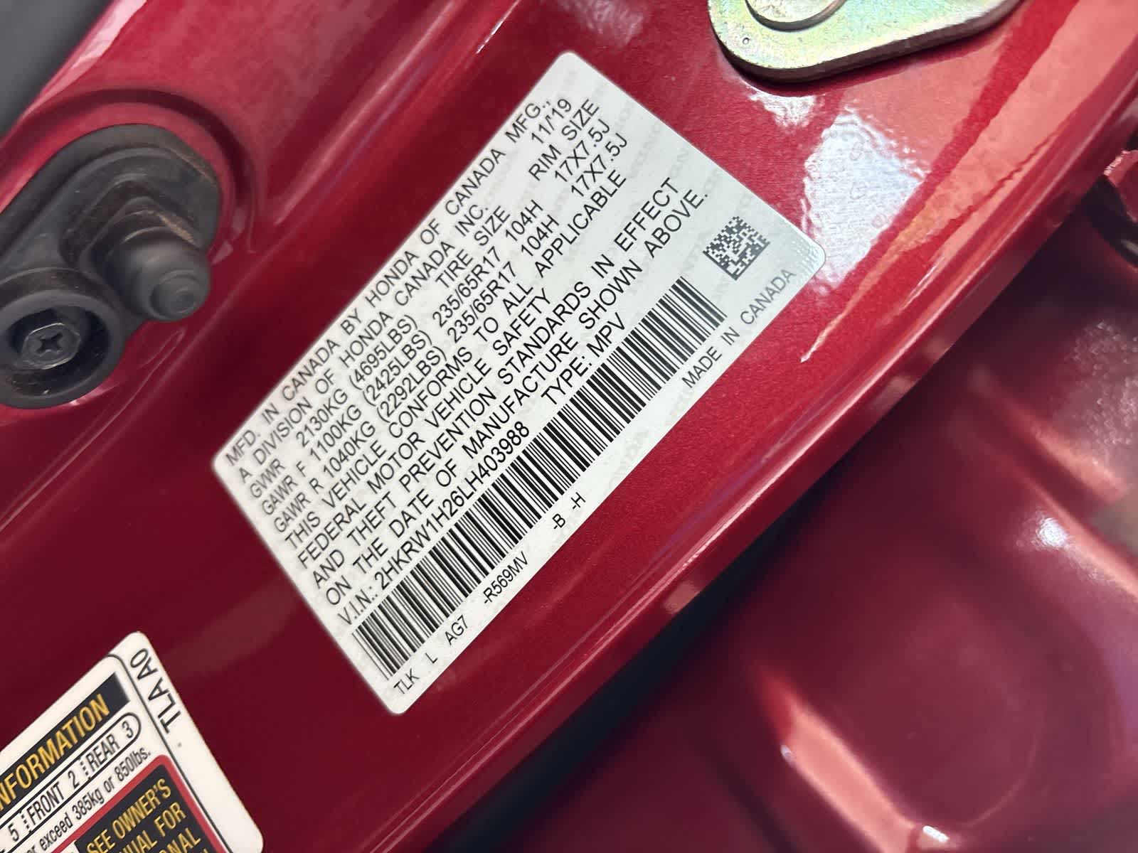 Thumbnail: 2020 Honda CR-V - 19