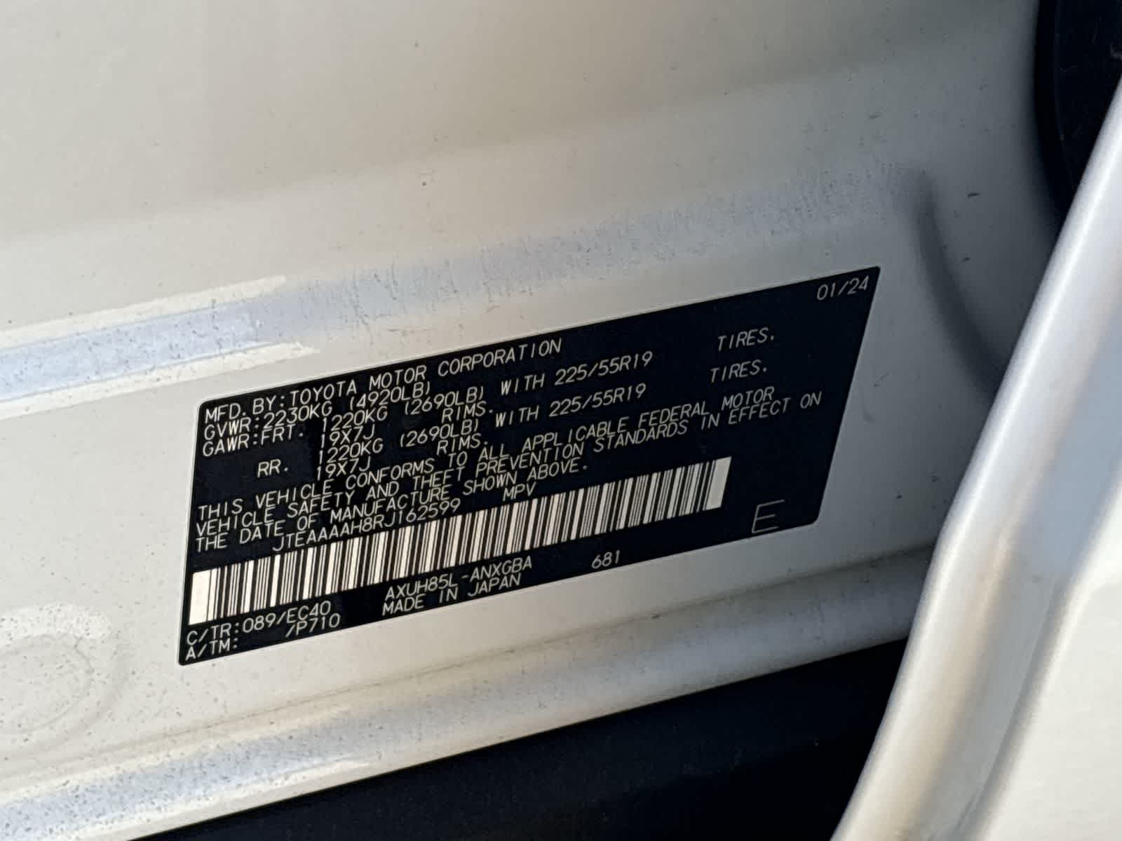 Thumbnail: 2024 Toyota Venza - 25