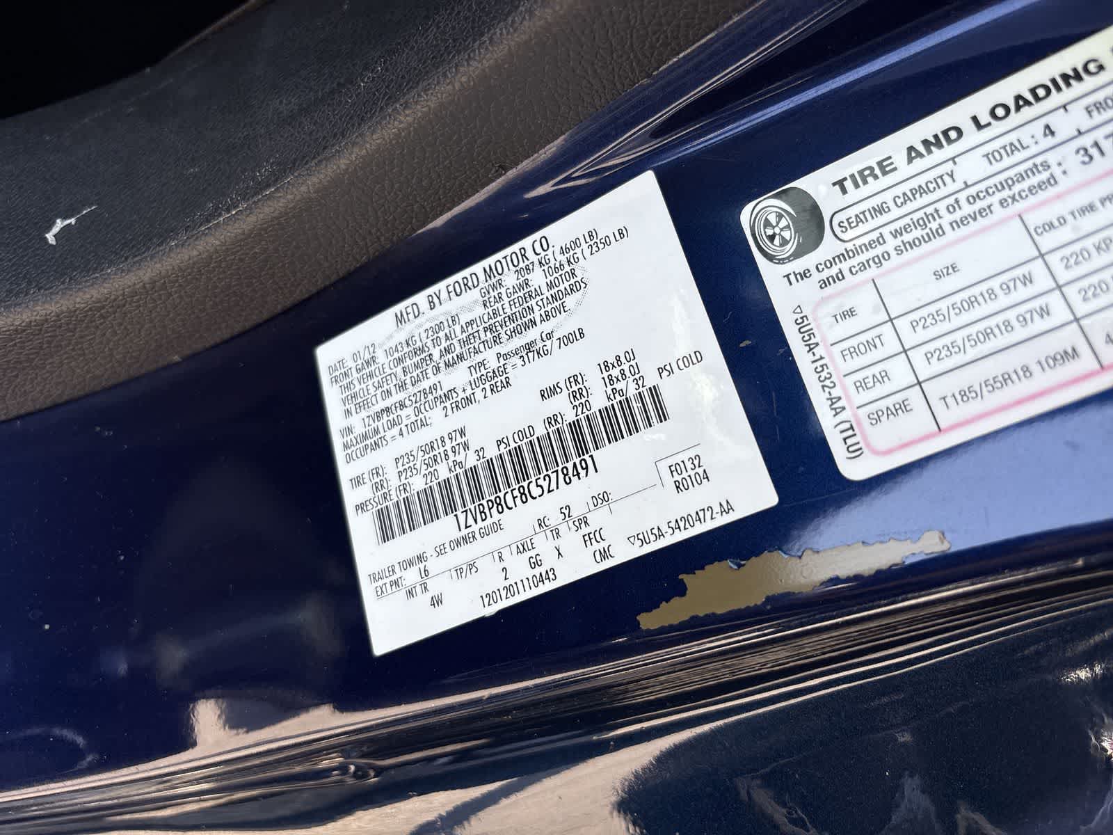 Thumbnail: 2012 Ford Mustang - 20