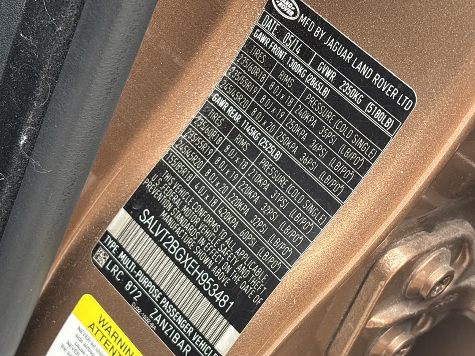 Thumbnail: 2014 Land Rover Range Rover Evoque - 28