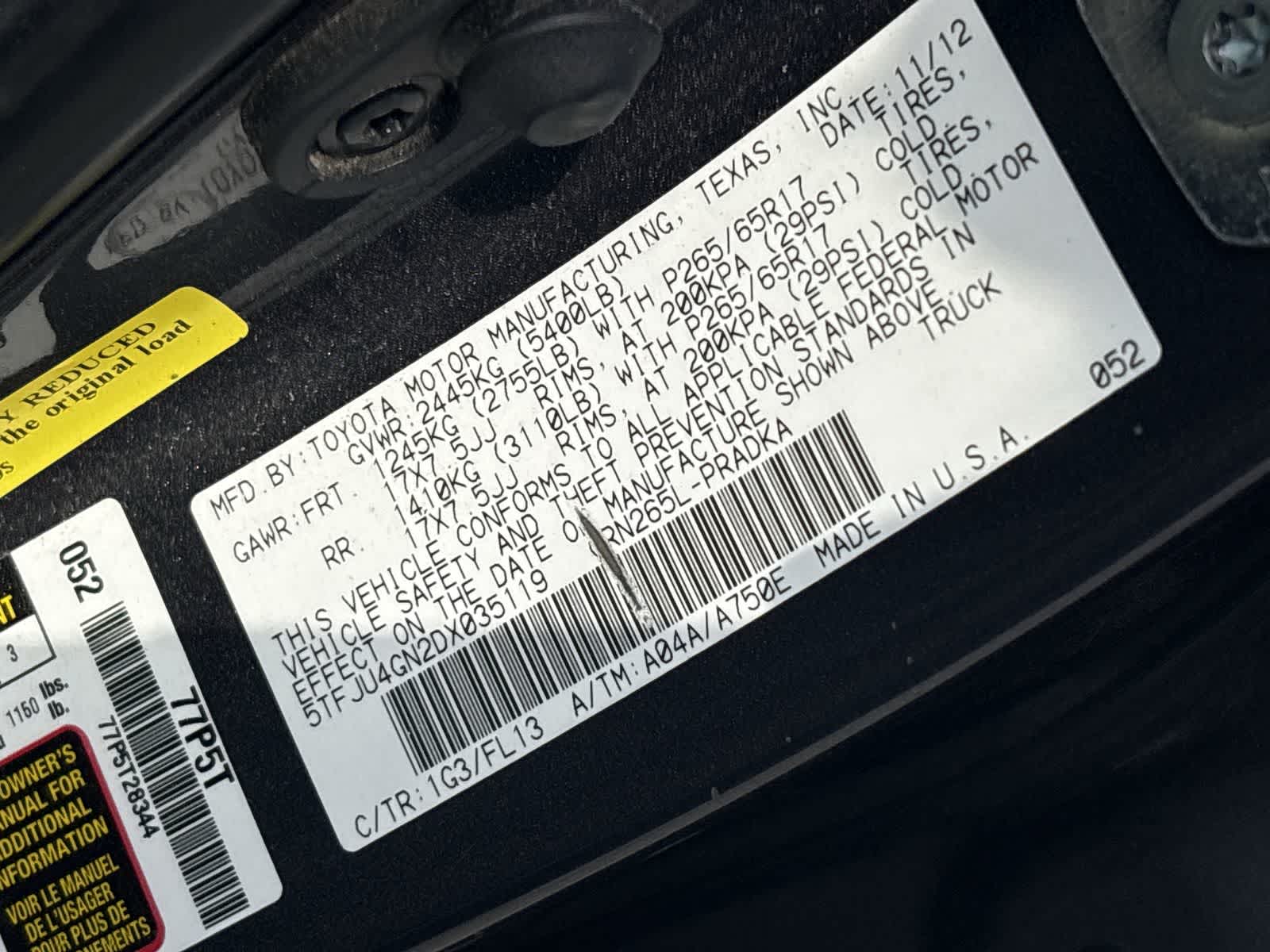 Thumbnail: 2013 Toyota Tacoma - 24