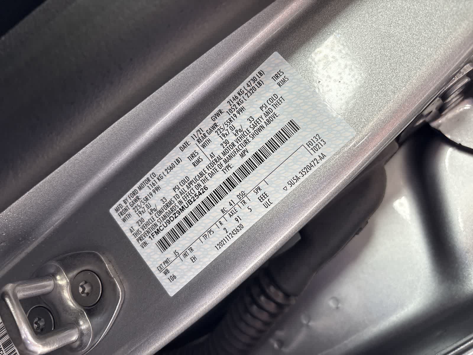 Thumbnail: 2021 Ford Escape - 20