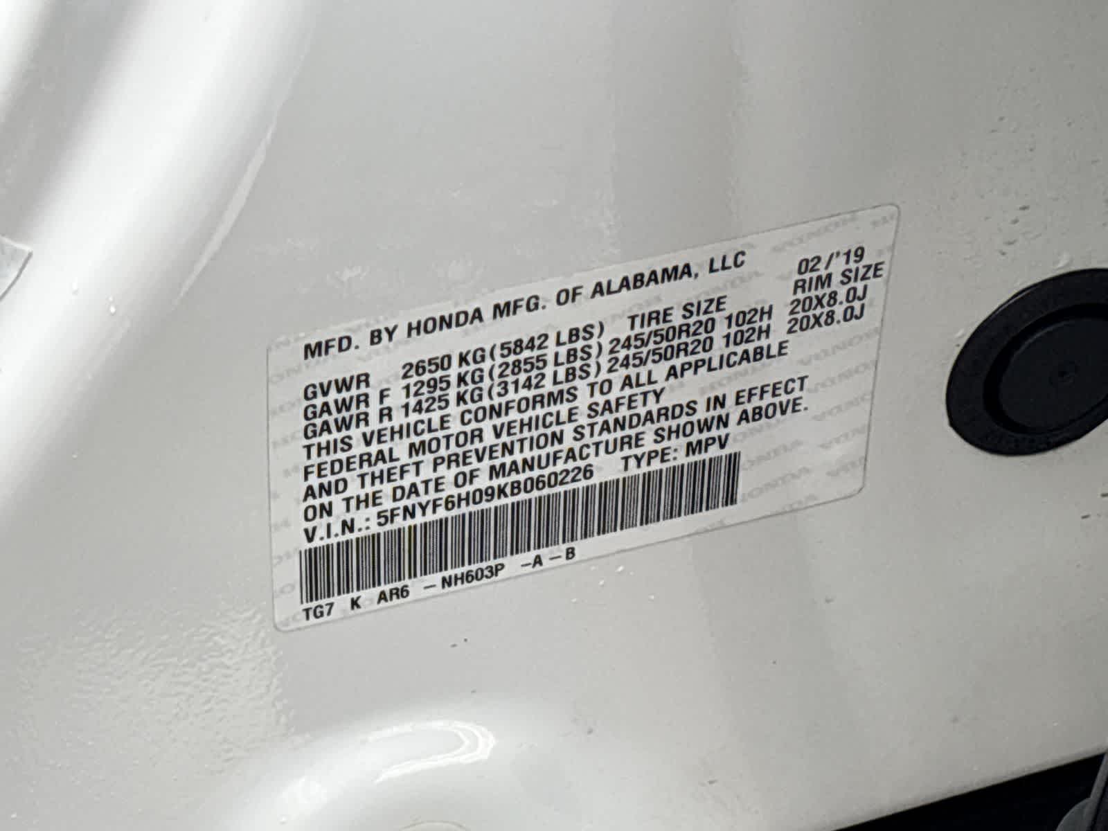 Thumbnail: 2019 Honda Pilot - 20