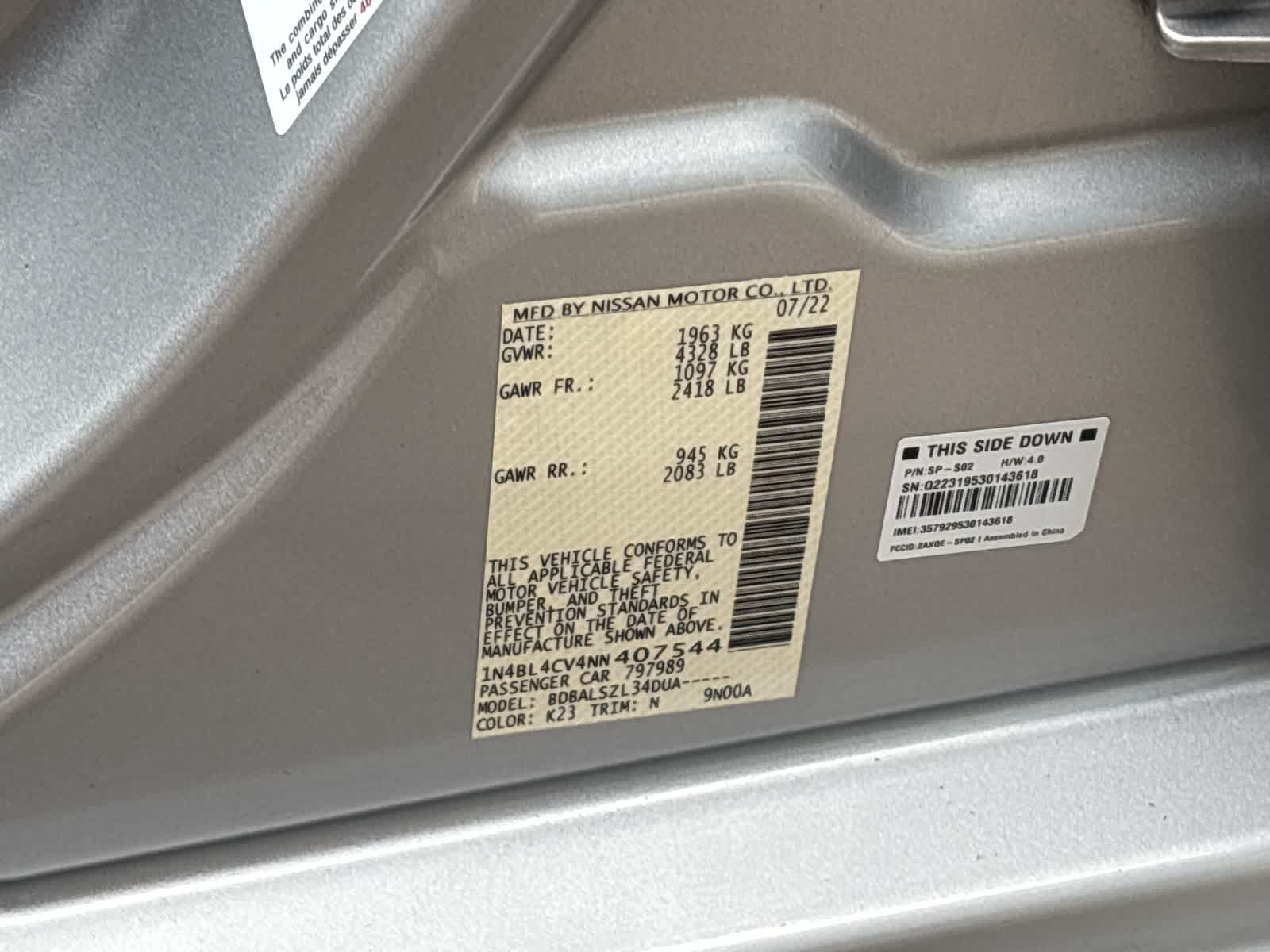 Thumbnail: 2022 Nissan Altima - 20