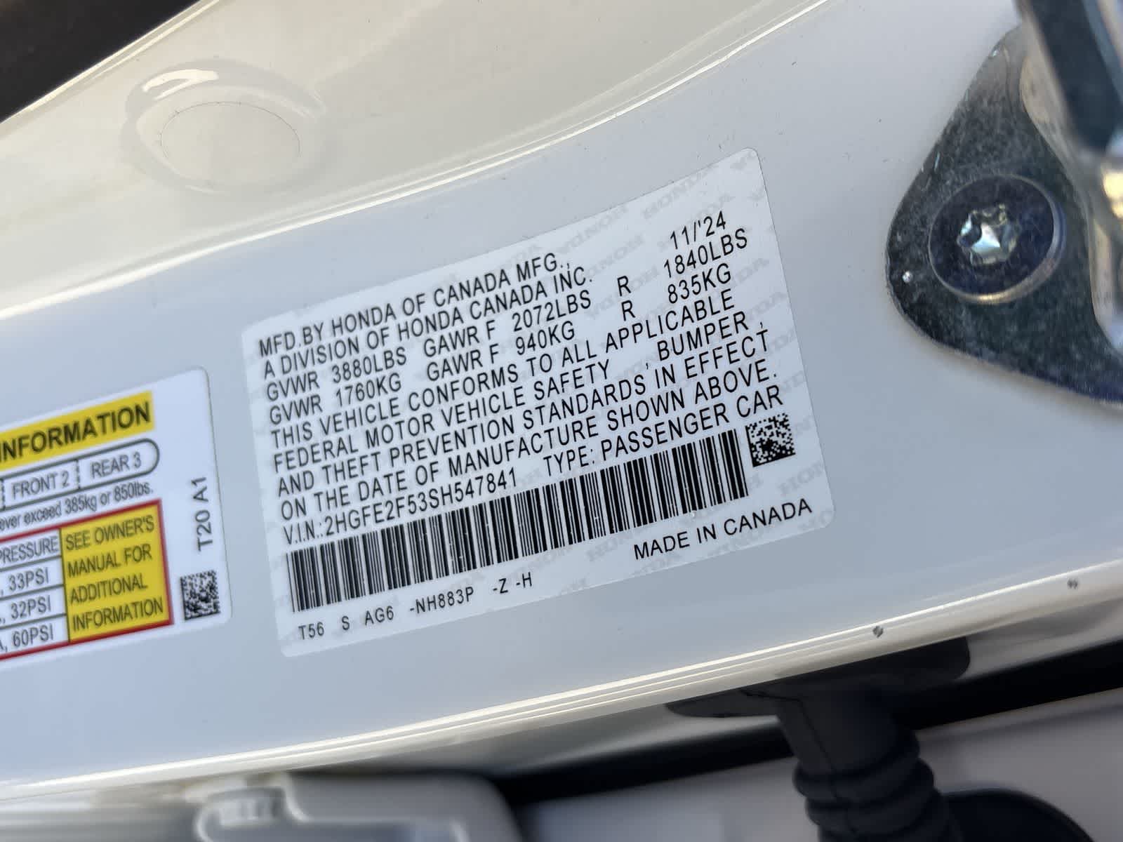 Thumbnail: 2025 Honda Civic - 20