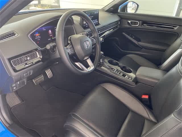 Certified 2022 Honda Civic Hatchback Sport Touring with VIN 19XFL1H88NE010369 for sale in Dallas, TX