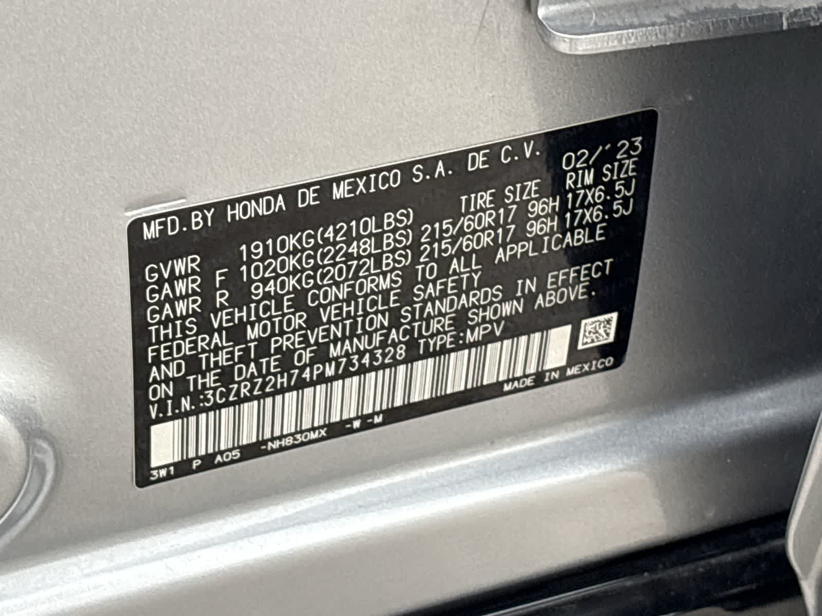 Thumbnail: 2023 Honda HR-V - 39