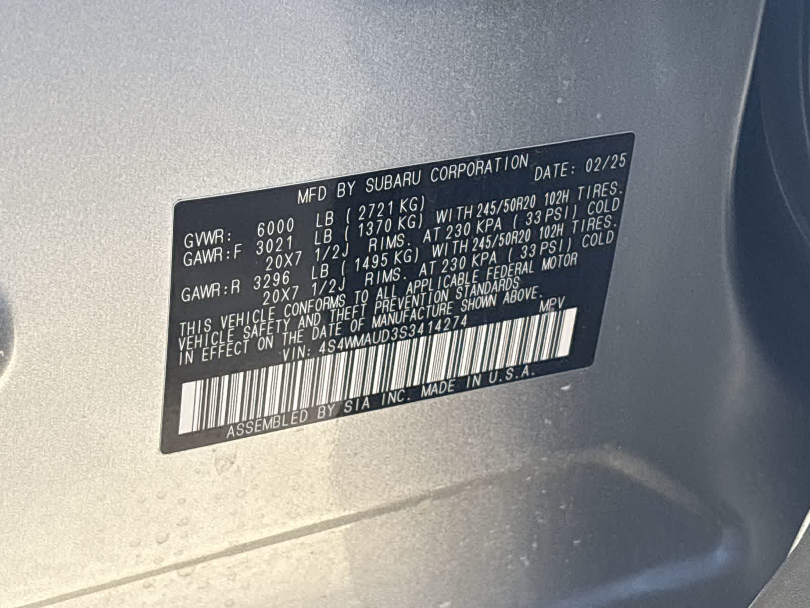 Thumbnail: 2025 Subaru Ascent - 40