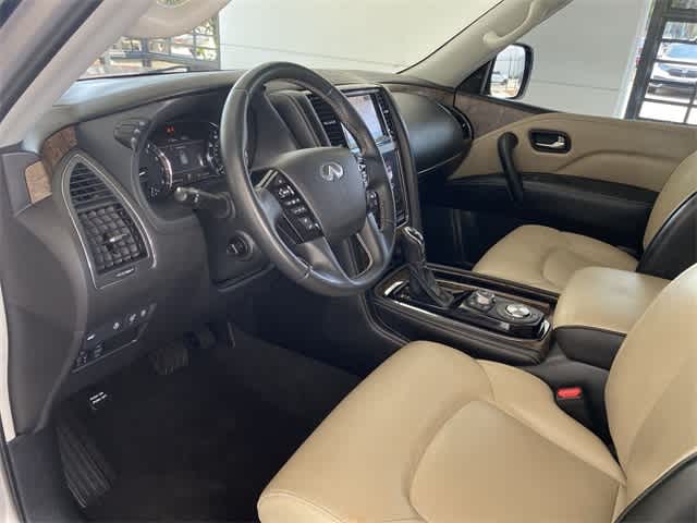 Used 2021 INFINITI QX80 PREMIUM SELECT with VIN JN8AZ2AD7M9861303 for sale in Dallas, TX