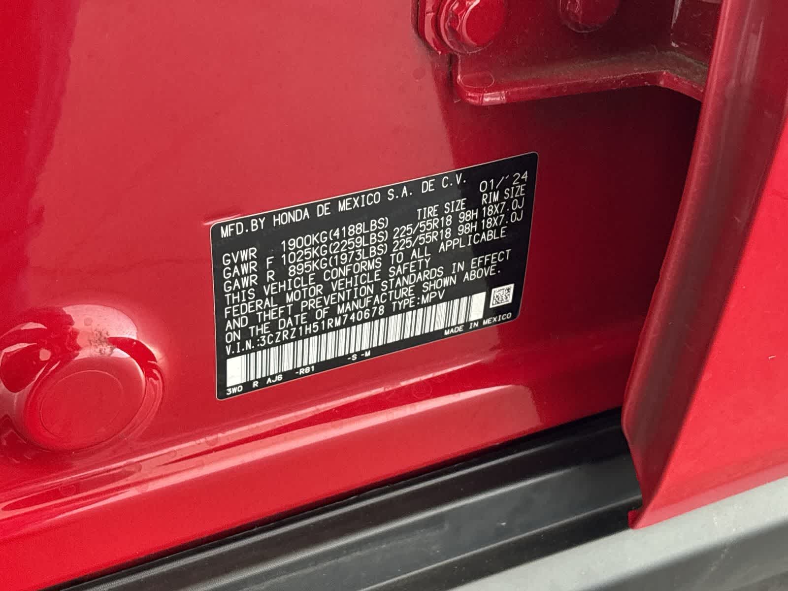 Thumbnail: 2024 Honda HR-V - 20