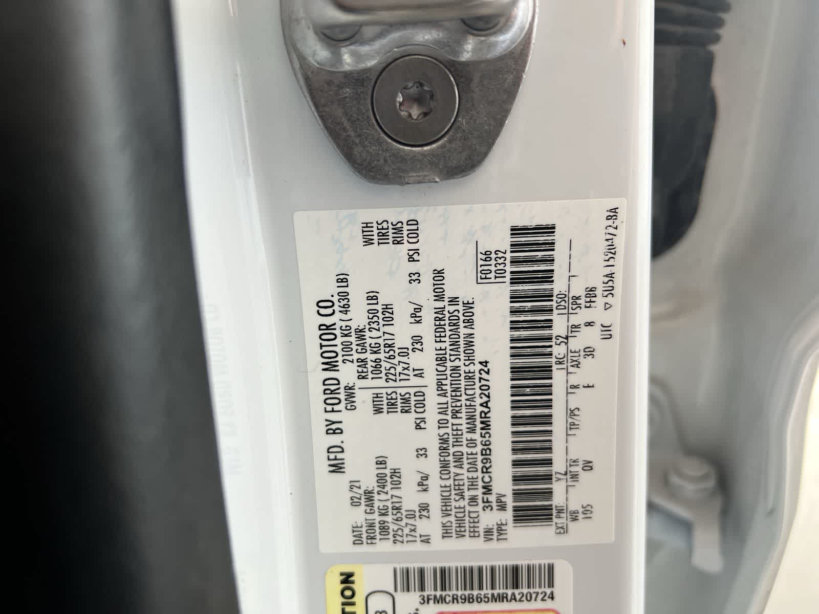 Thumbnail: 2021 Ford Bronco Sport - 20