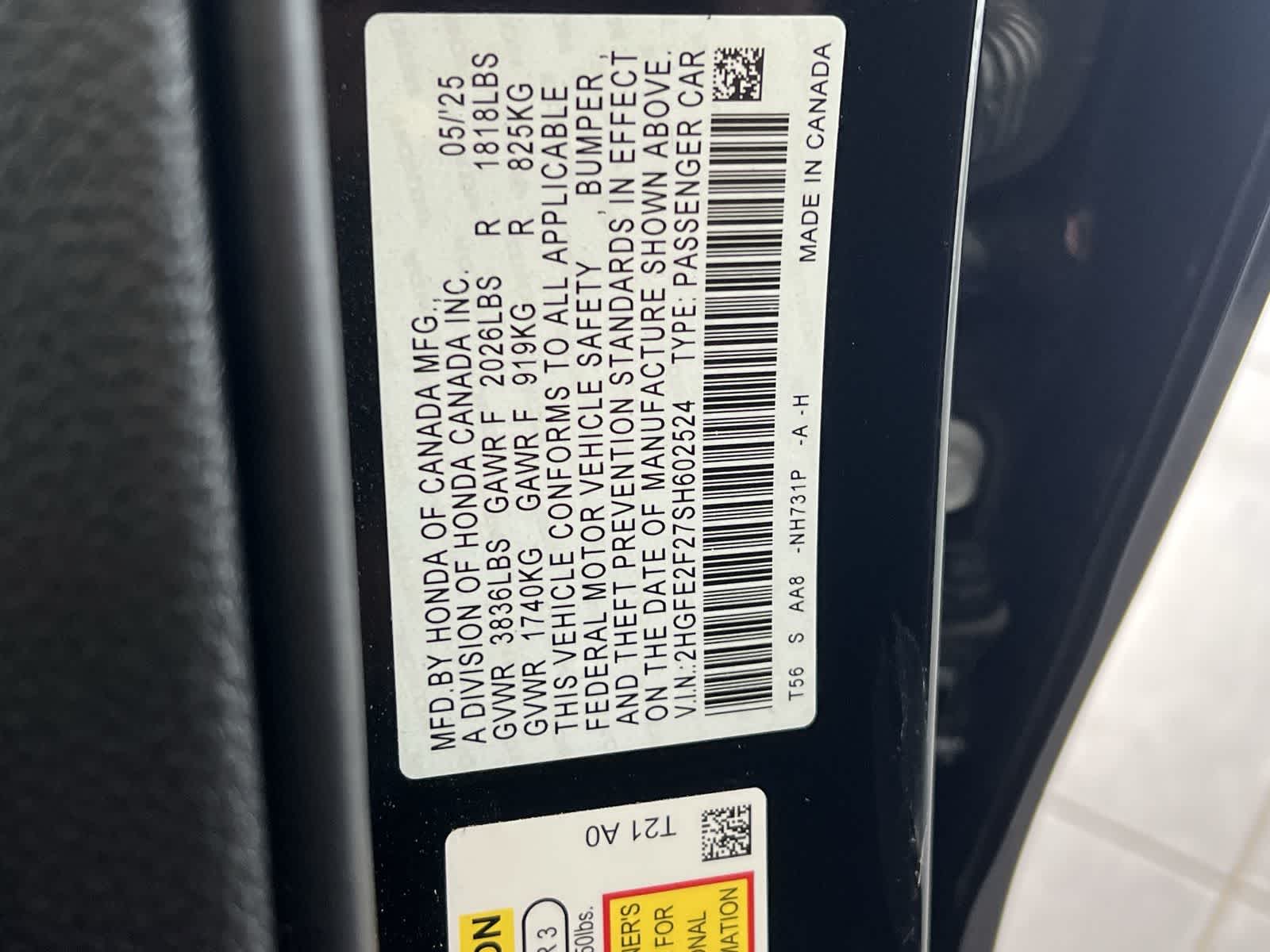 Thumbnail: 2025 Honda Civic - 20