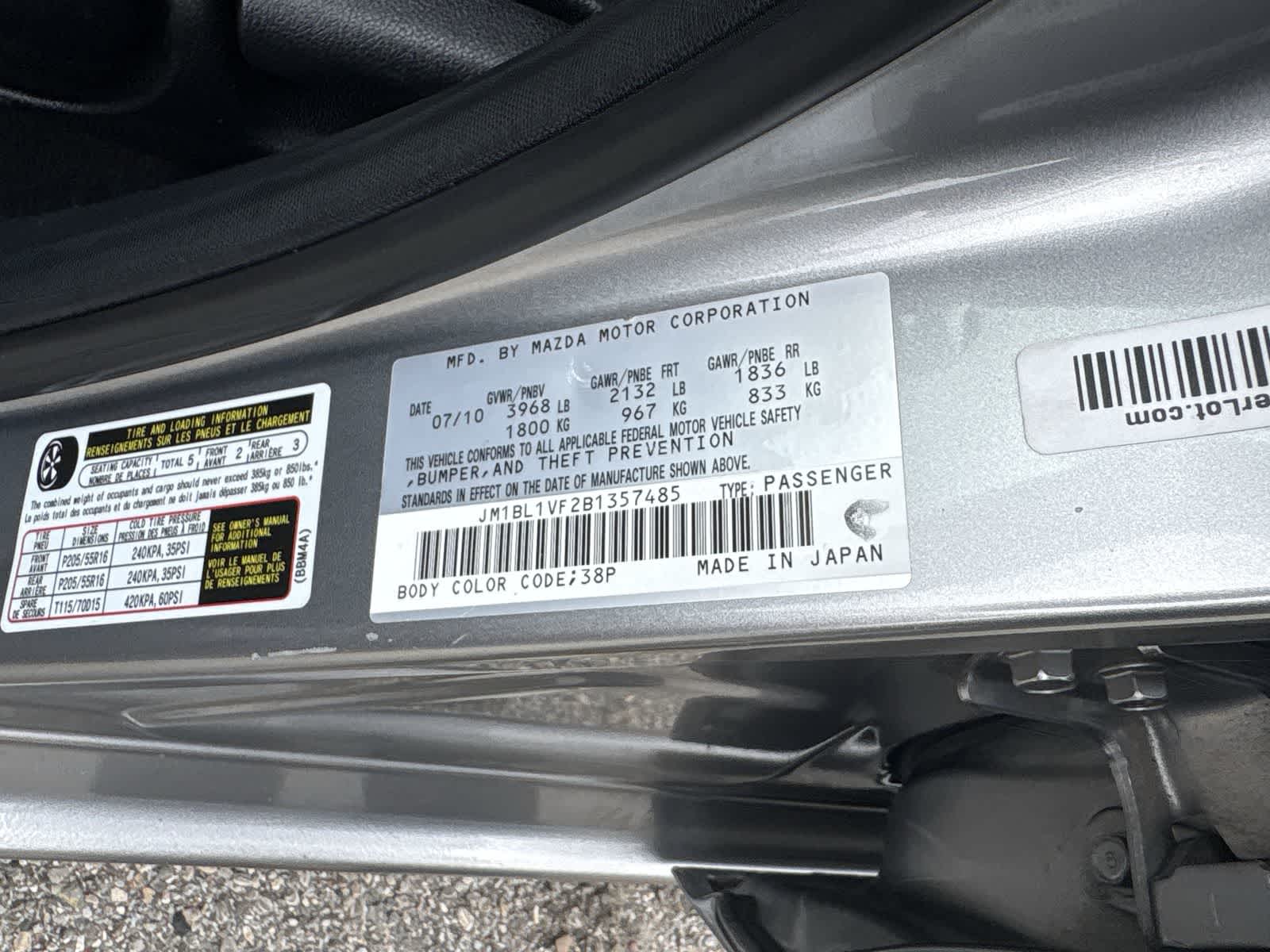 Thumbnail: 2011 Mazda Mazda3 - 38