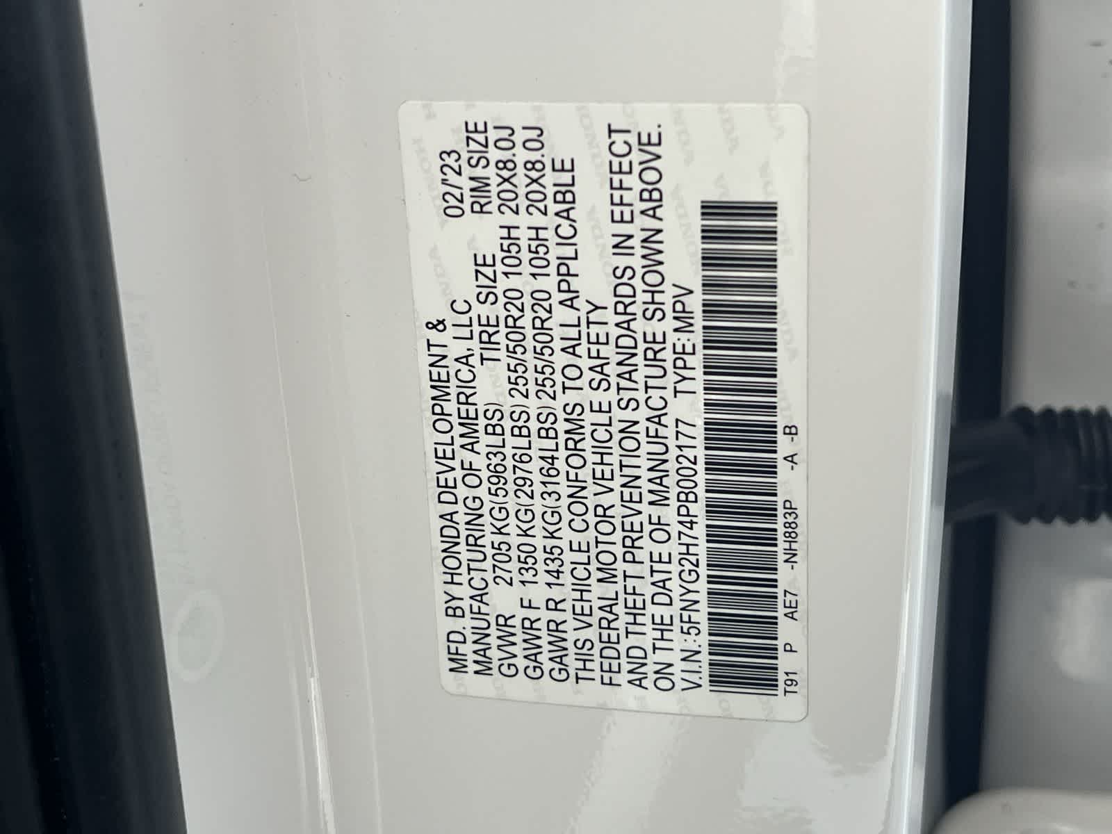 Thumbnail: 2023 Honda Pilot - 20