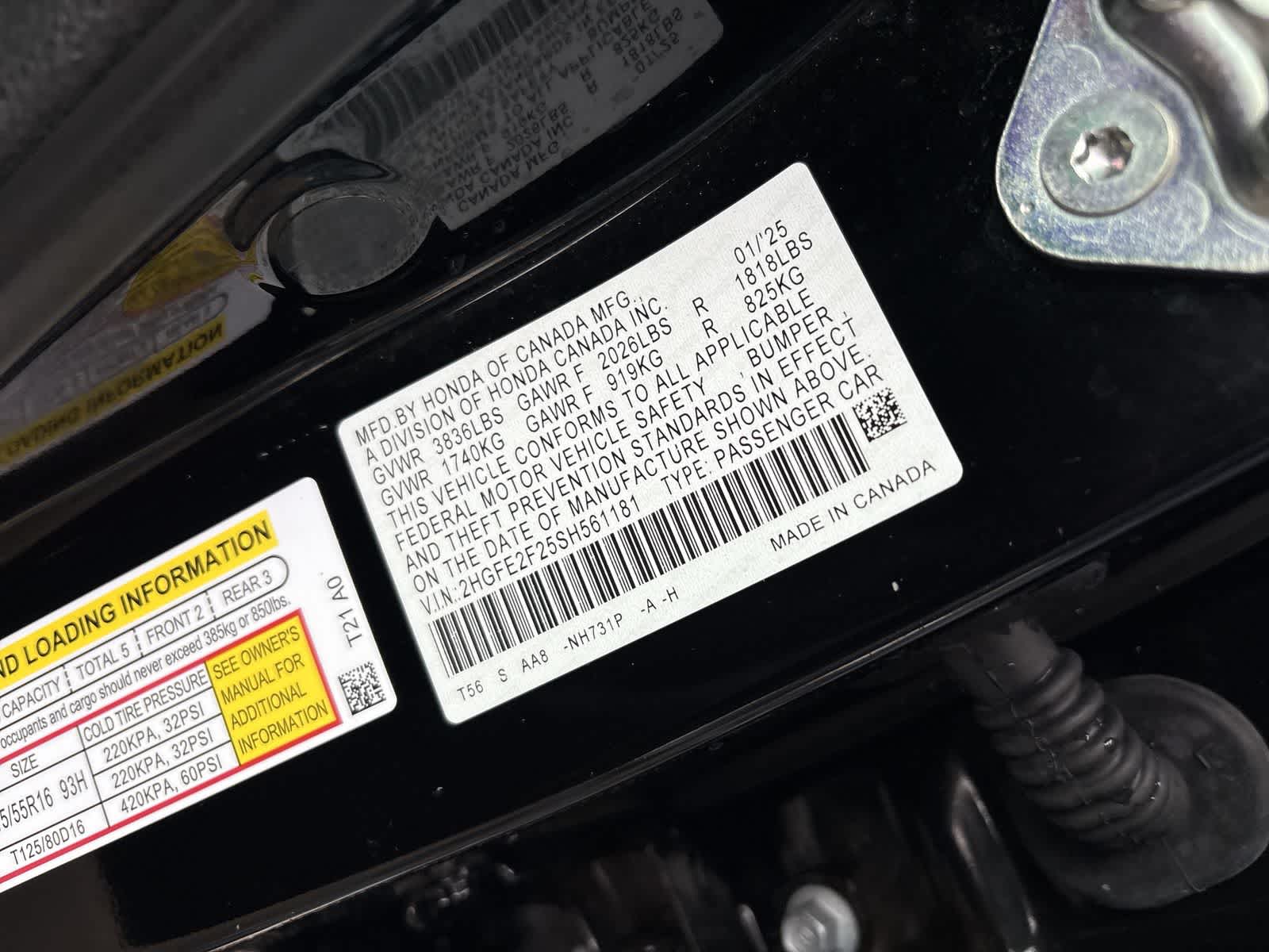 Thumbnail: 2025 Honda Civic - 19