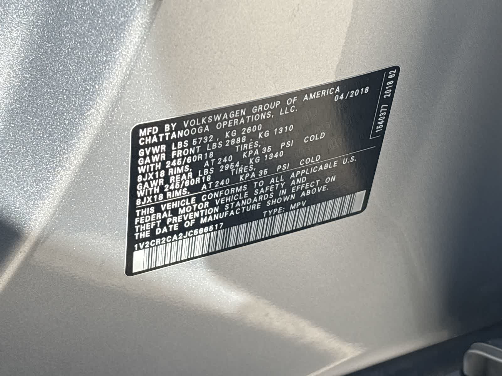 Thumbnail: 2018 Volkswagen Atlas - 40