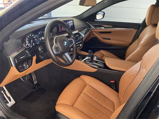 Used 2019 BMW 5 Series 540i with VIN WBAJE5C52KWW01207 for sale in Dallas, TX