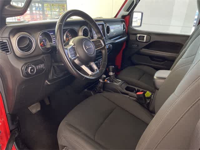 Used 2019 Jeep Wrangler Unlimited Sahara with VIN 1C4HJXEN2KW594507 for sale in Dallas, TX