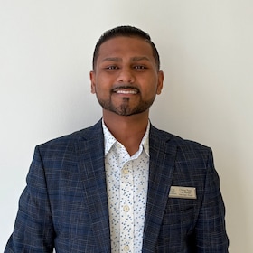 Staff member Chirag Patel from ID_cd0d17
