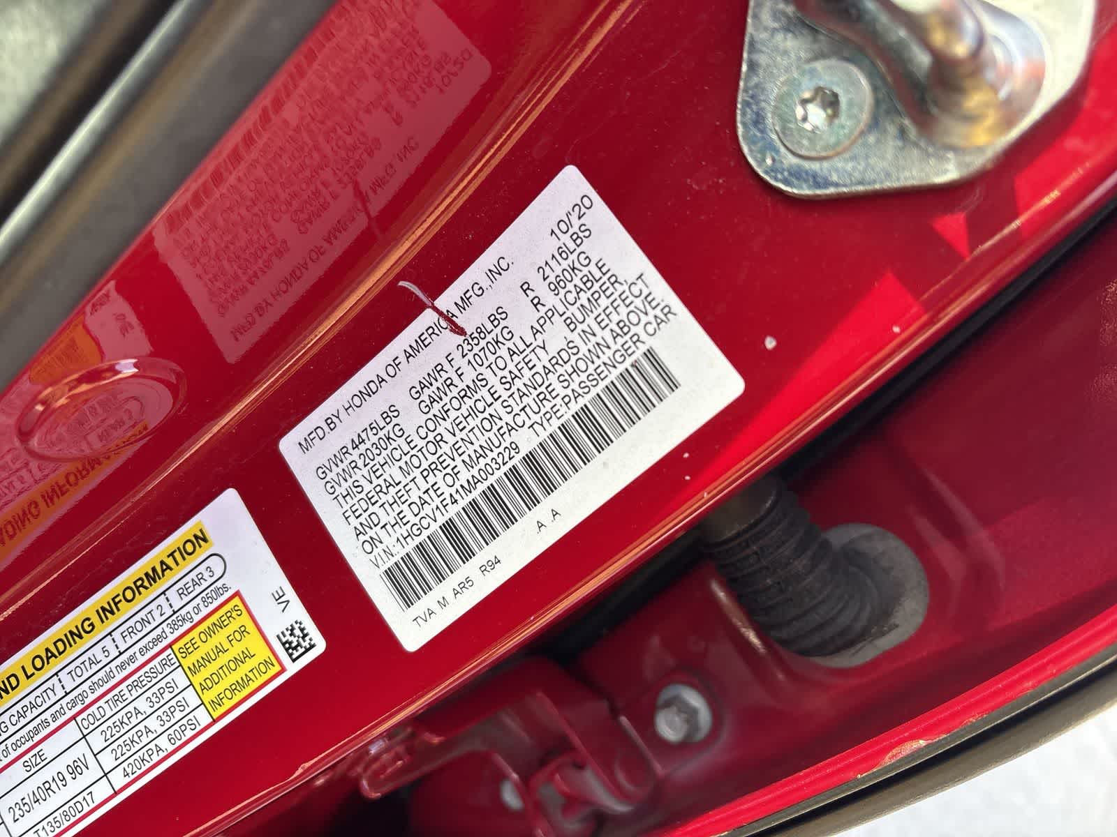 Thumbnail: 2021 Honda Accord - 20