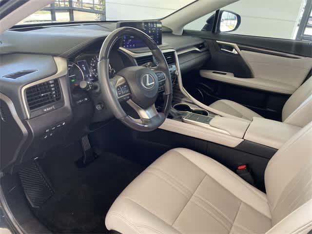 Used 2022 Lexus RX Hybrid 450h with VIN 2T2JGMDAXNC085786 for sale in Dallas, TX