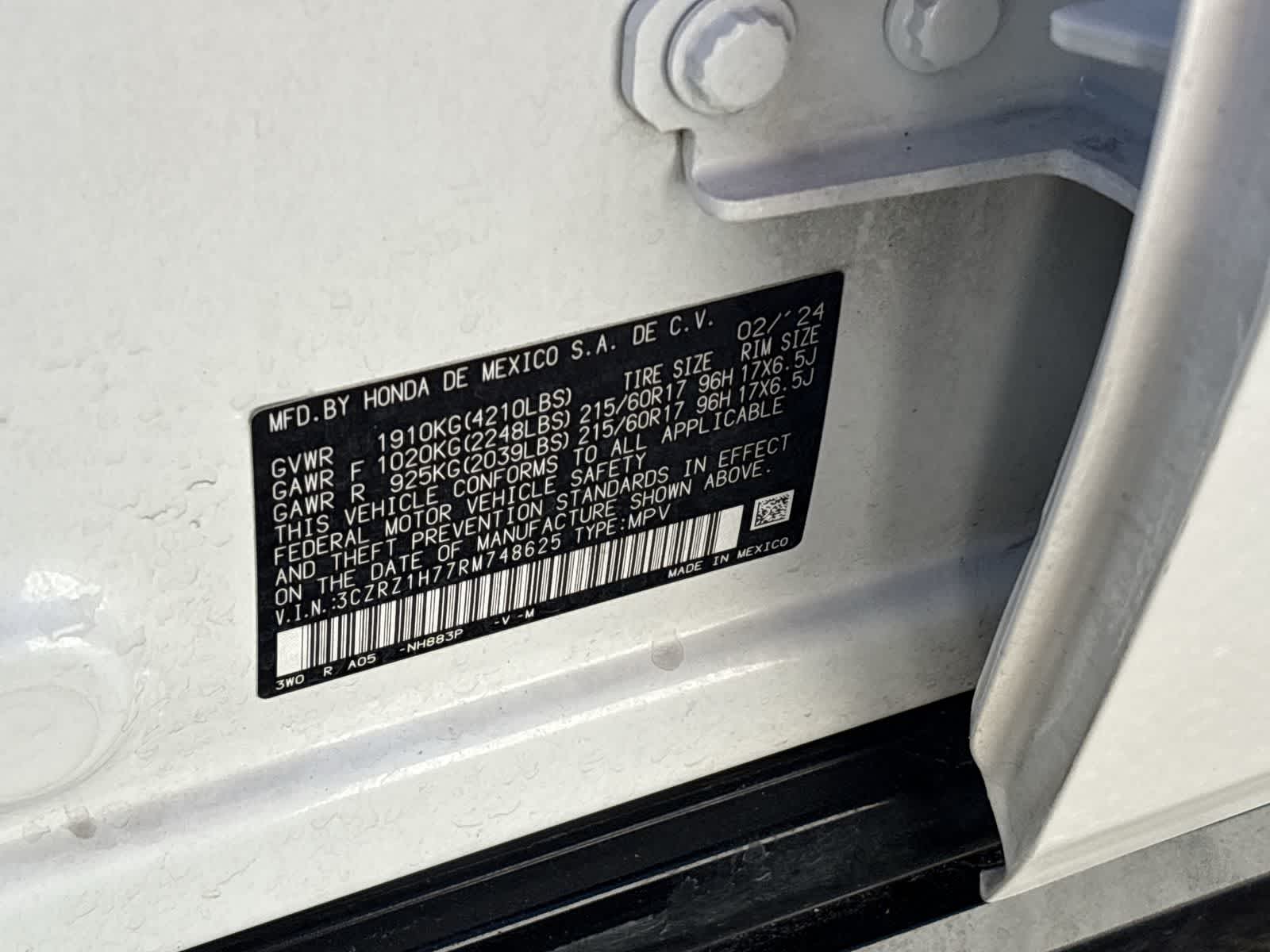 Thumbnail: 2024 Honda HR-V - 19