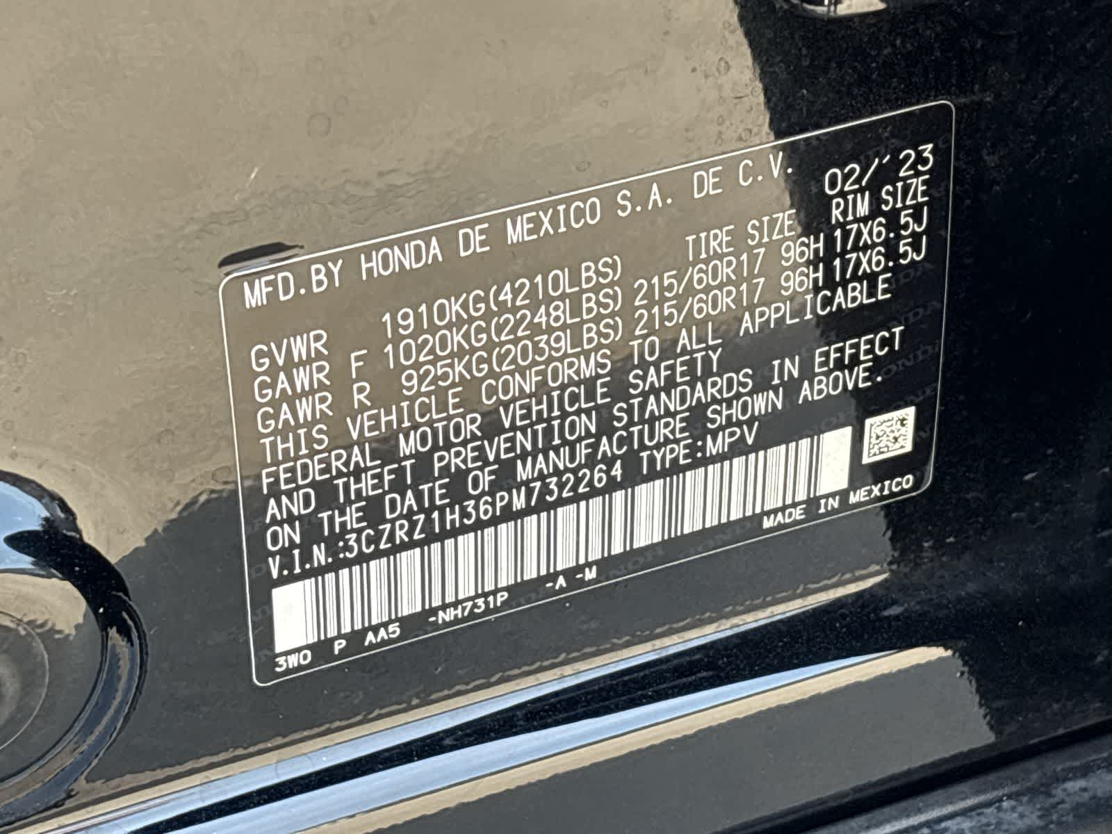 Thumbnail: 2023 Honda HR-V - 20