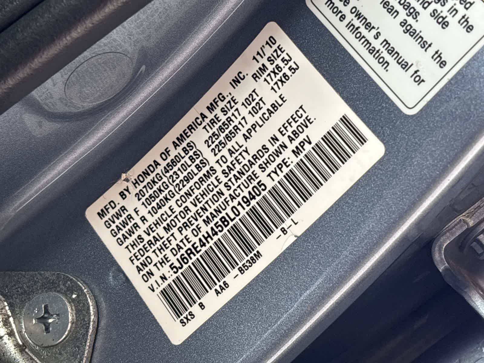 2011 Honda CR-V SE 28