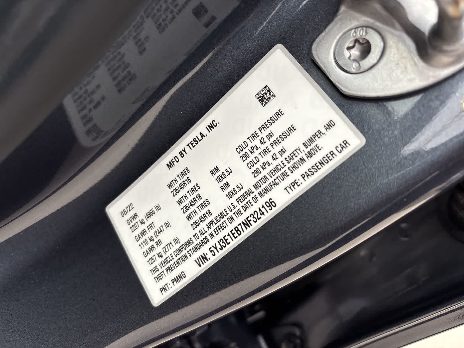 Thumbnail: 2022 Tesla Model 3 - 19