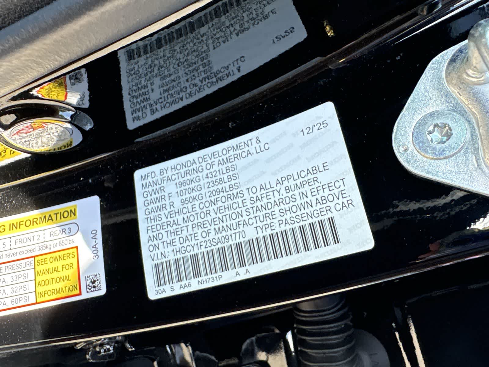 Thumbnail: 2025 Honda Accord - 30