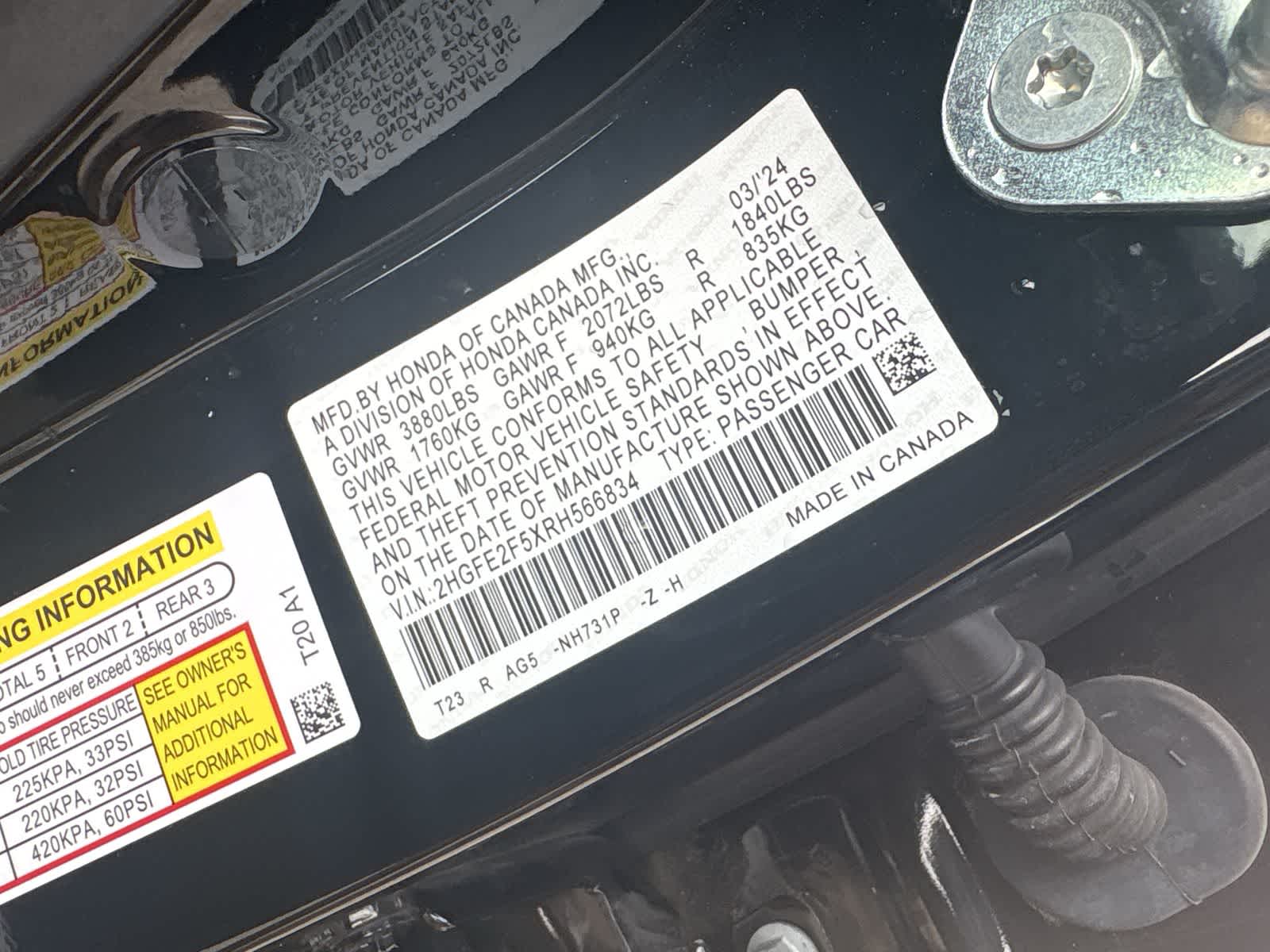 Thumbnail: 2024 Honda Civic - 40