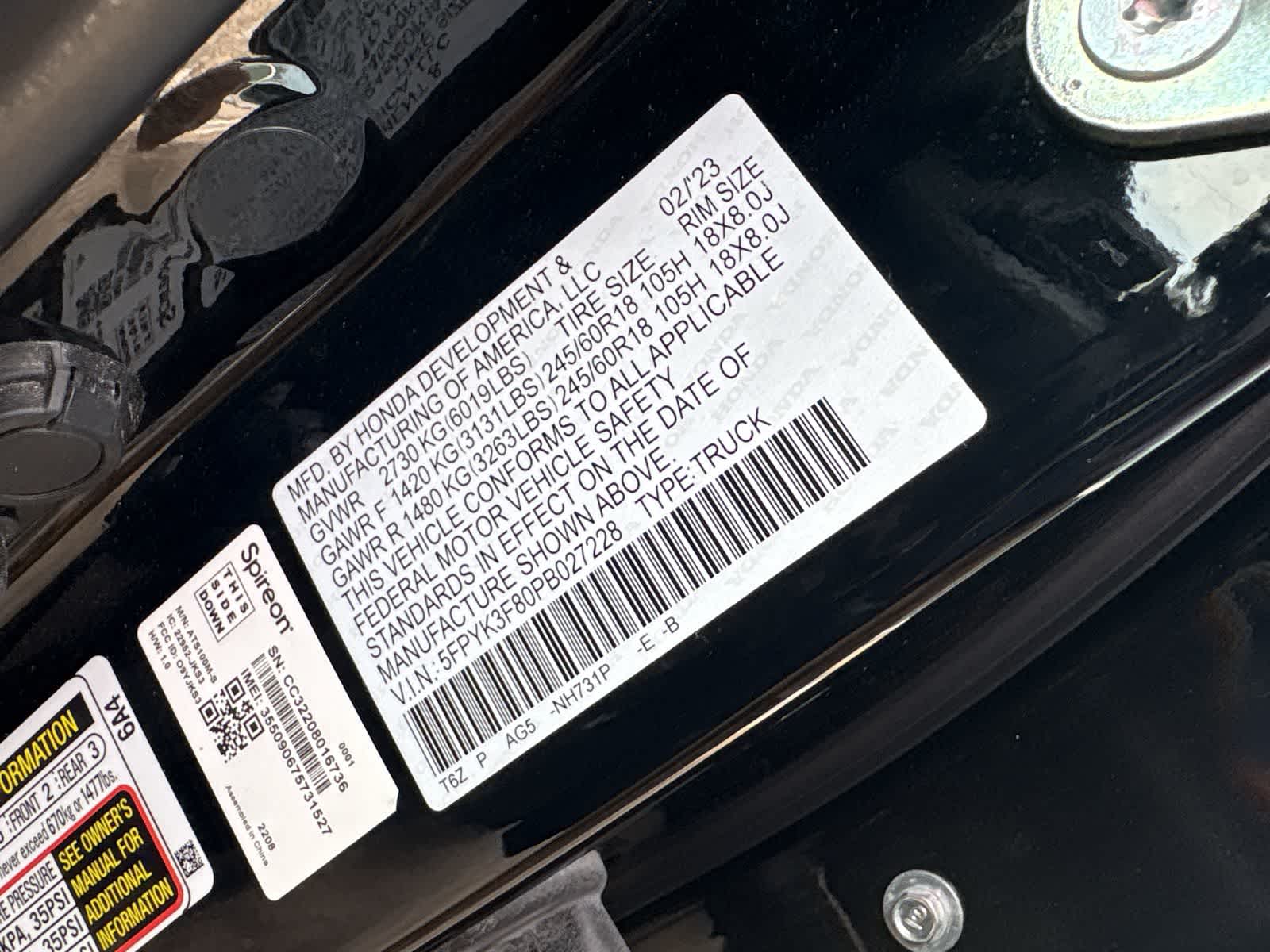 Thumbnail: 2023 Honda Ridgeline - 32