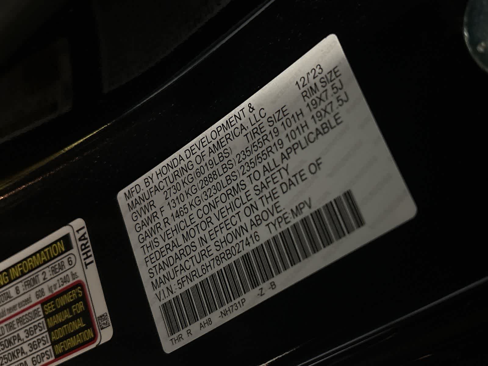Thumbnail: 2024 Honda Odyssey - 10