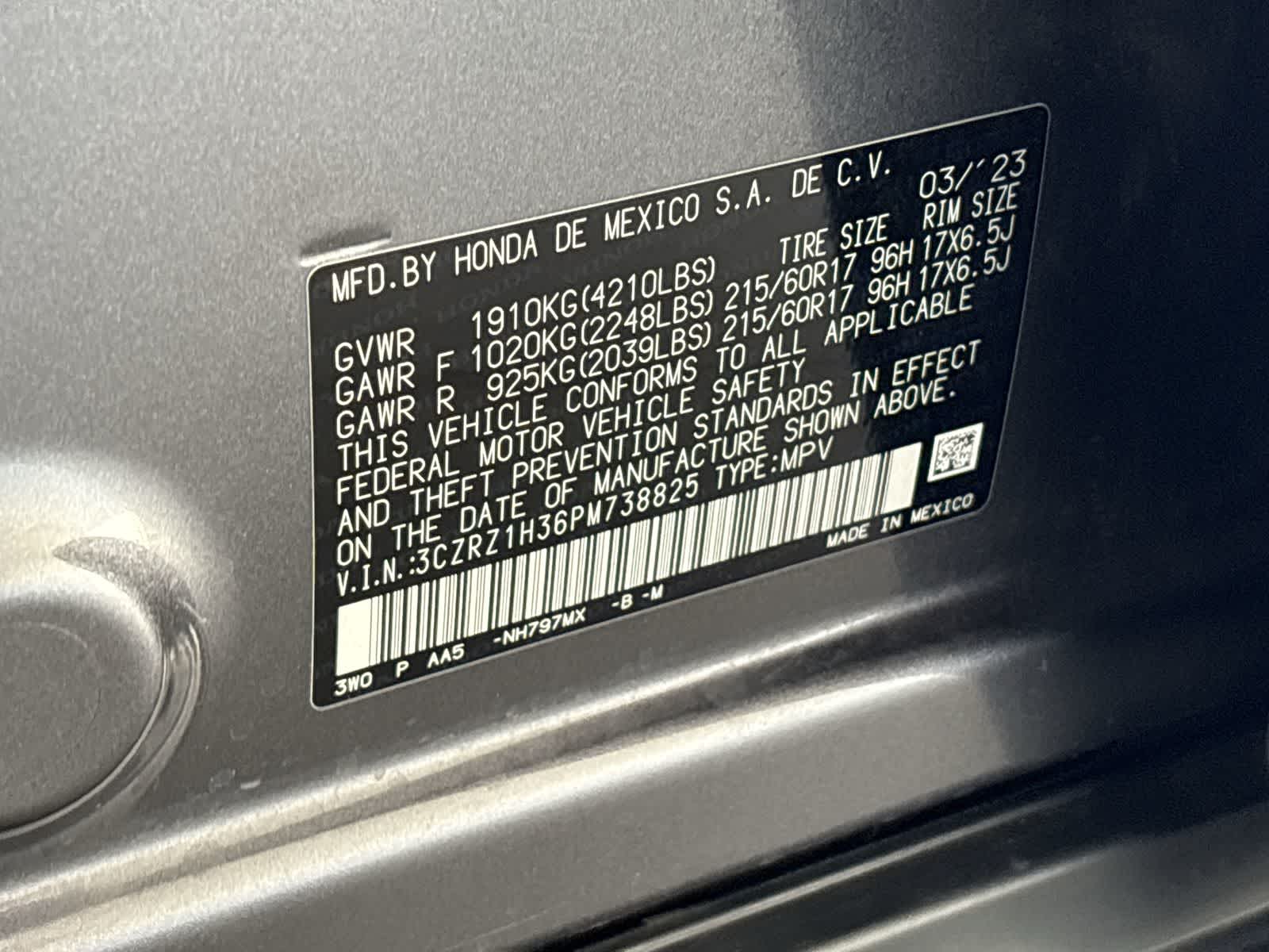 Thumbnail: 2023 Honda HR-V - 20