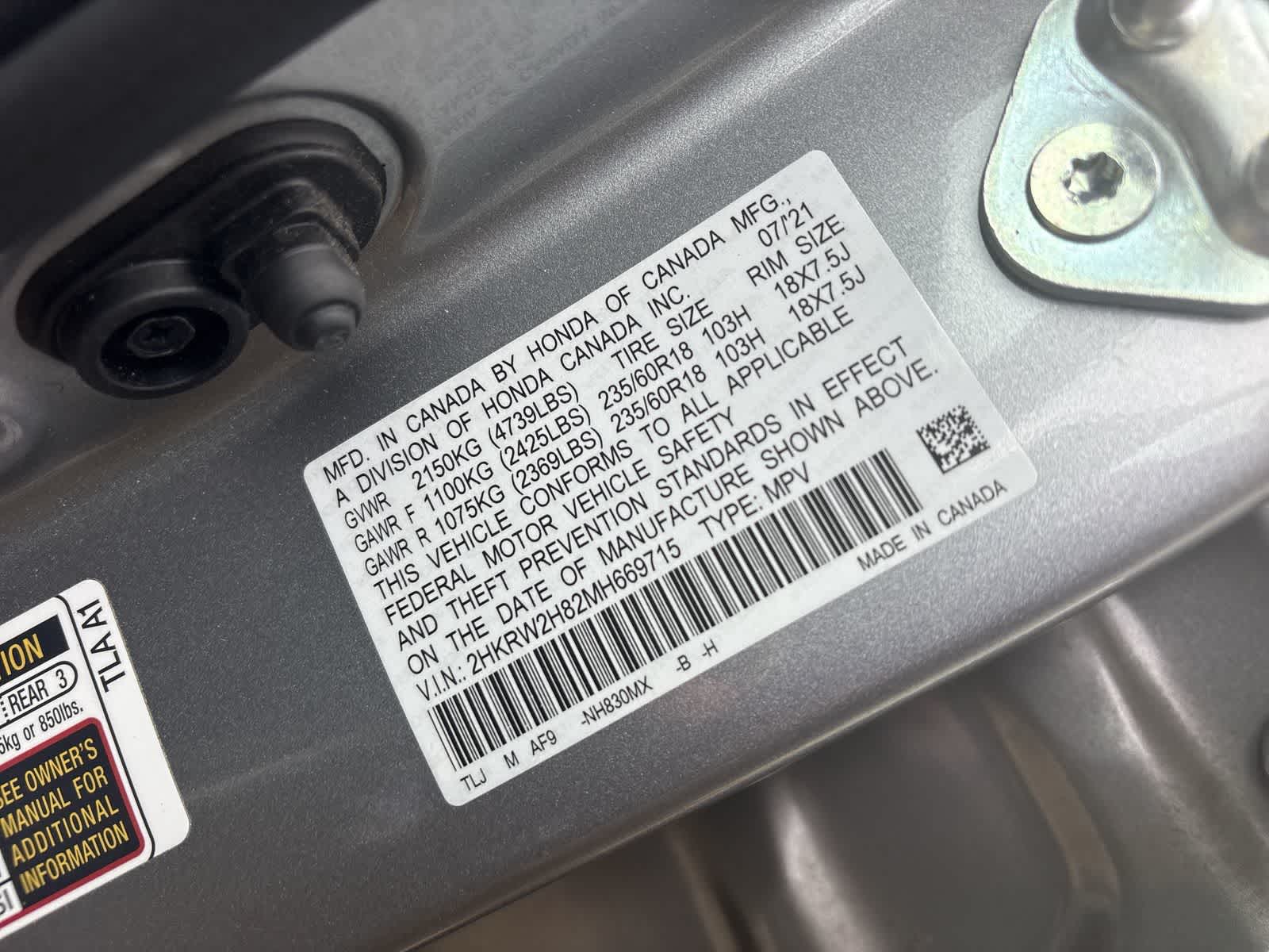 Thumbnail: 2021 Honda CR-V - 20