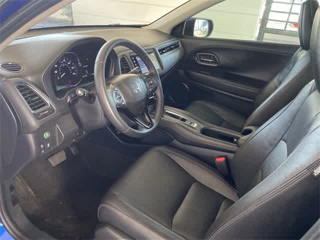 Certified 2021 Honda HR-V EX-L with VIN 3CZRU6H70MM728477 for sale in Dallas, TX