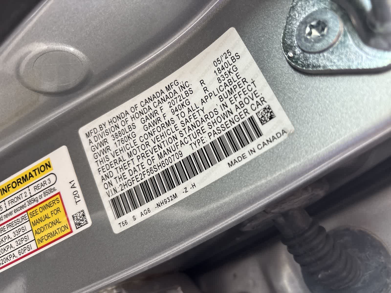 Thumbnail: 2025 Honda Civic - 20