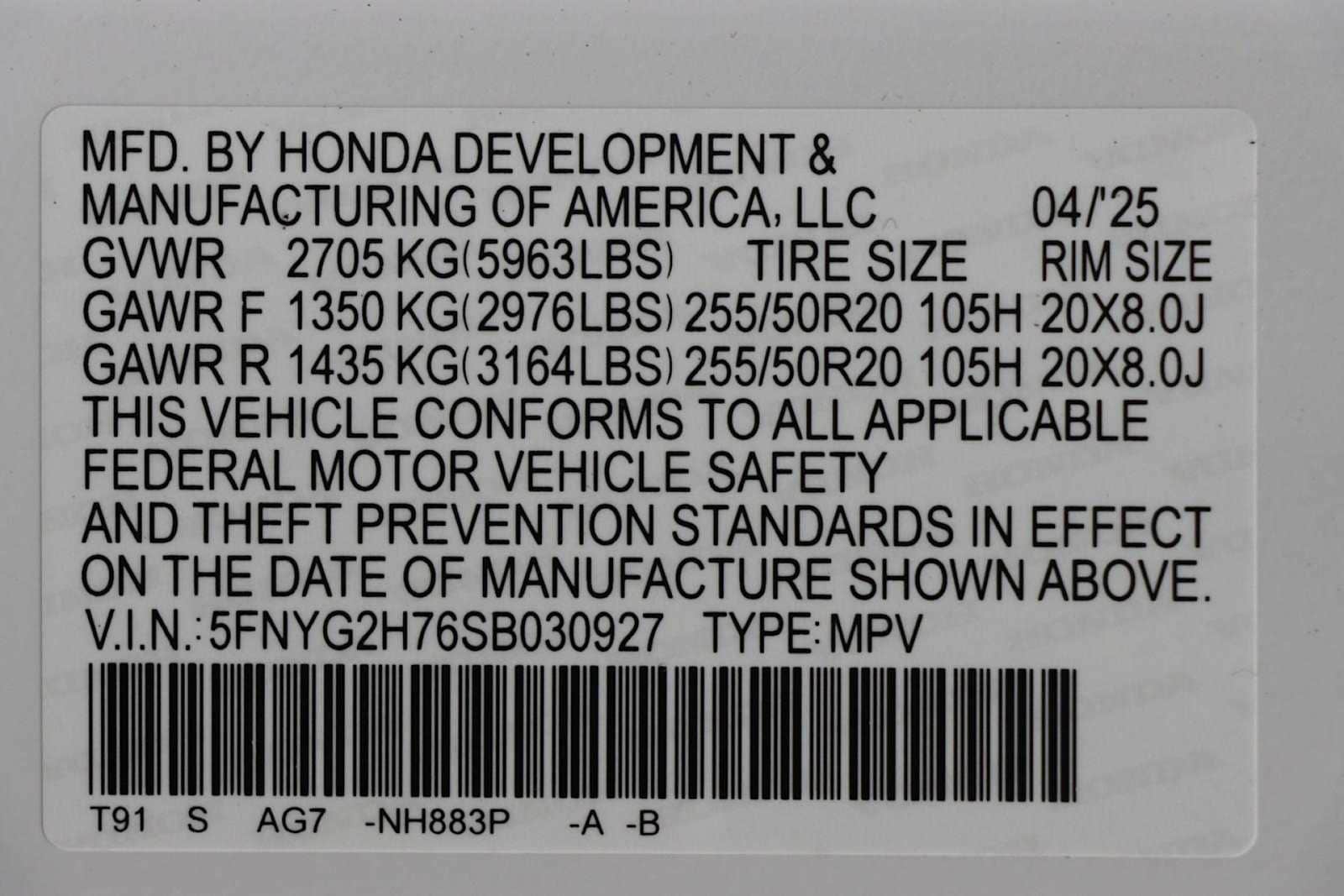 Thumbnail: 2025 Honda Pilot - 21