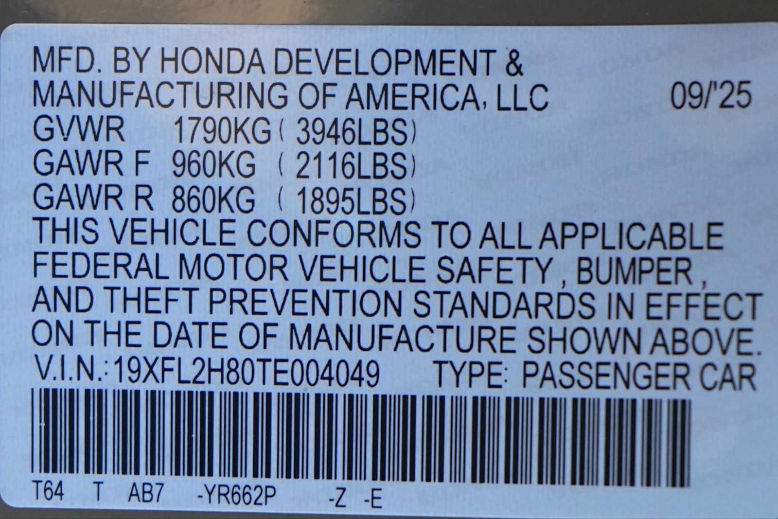 Thumbnail: 2026 Honda Civic - 30