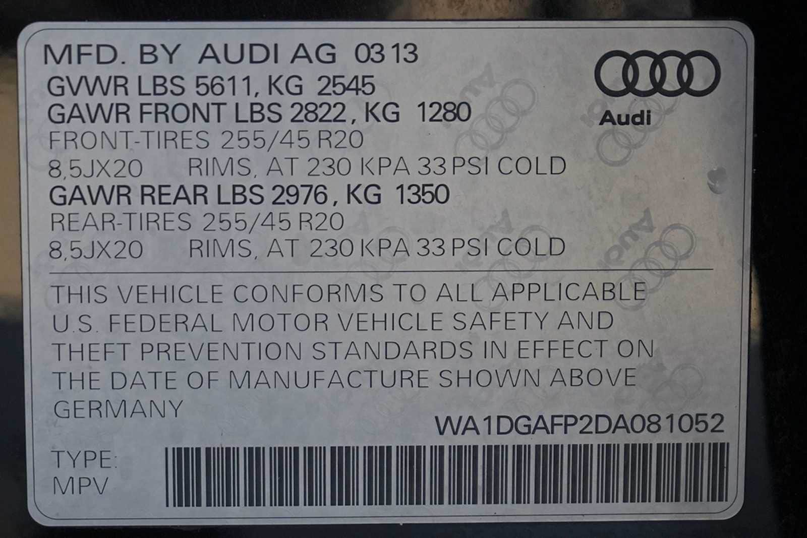 Thumbnail: 2013 Audi Q5 - 30