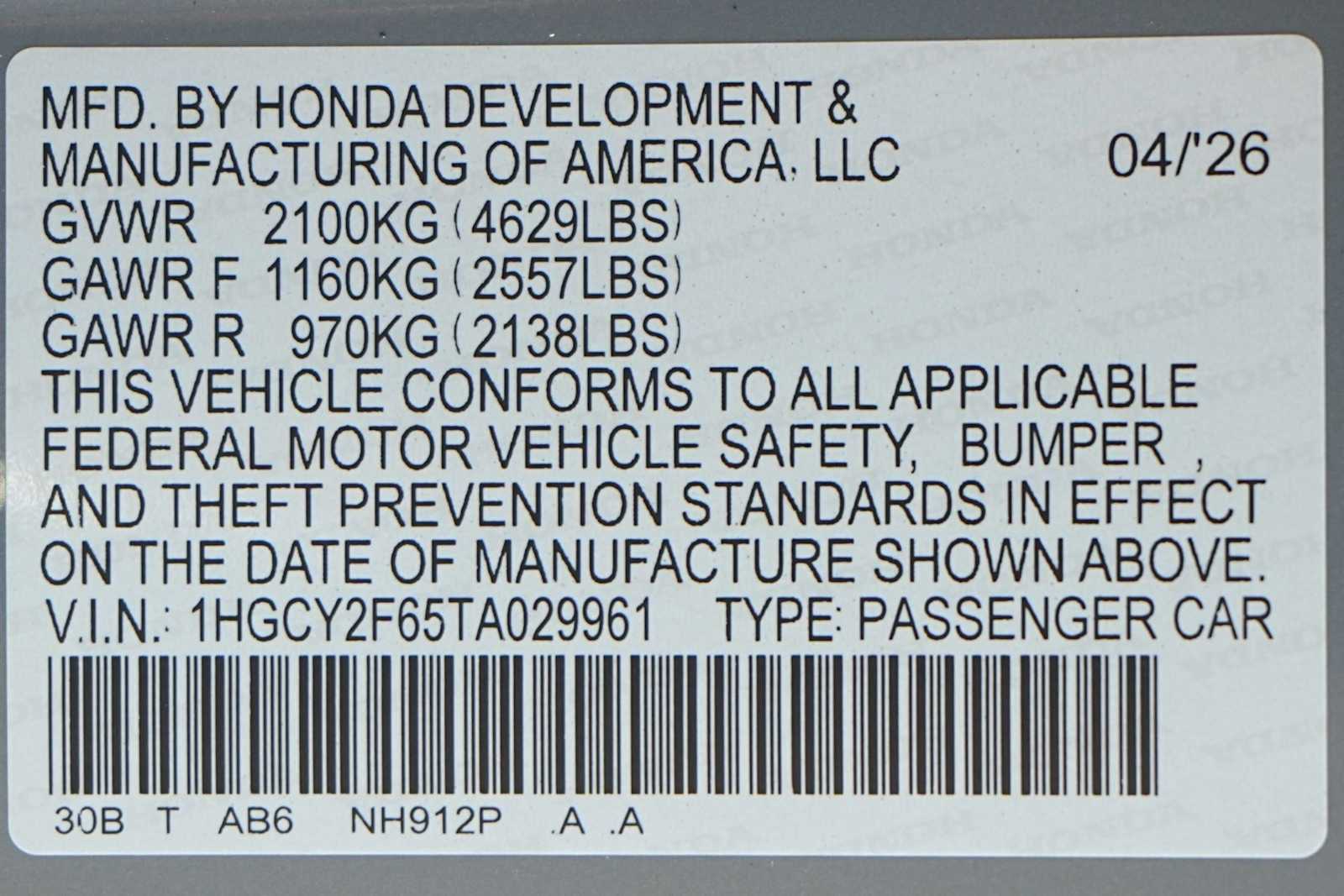 Thumbnail: 2026 Honda Accord - 21