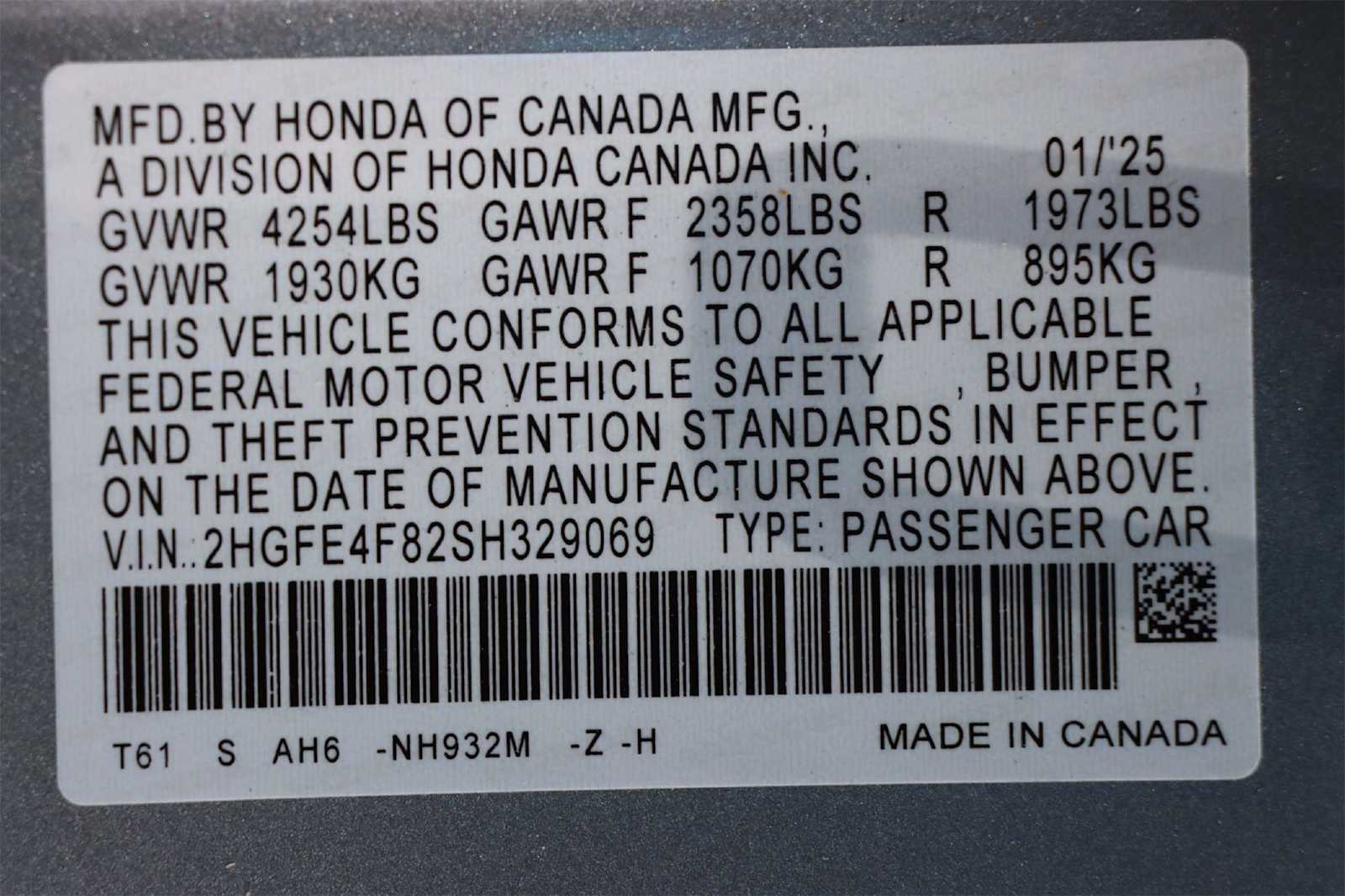 Thumbnail: 2025 Honda Civic - 27