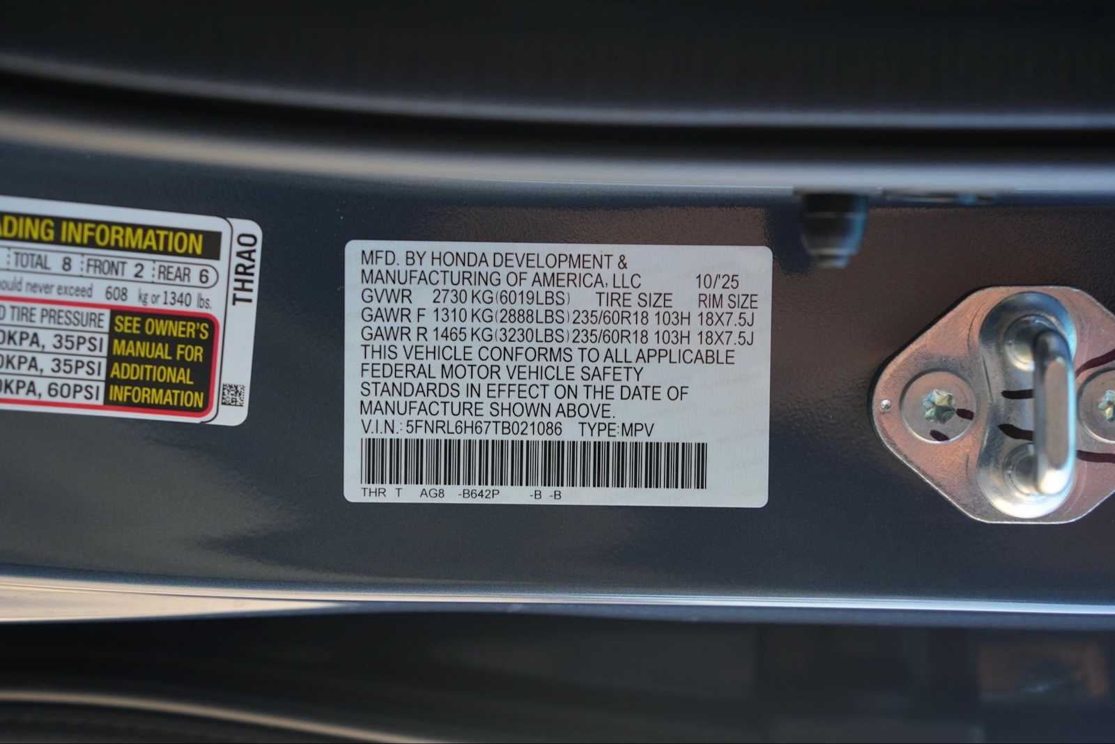 Thumbnail: 2026 Honda Odyssey - 21