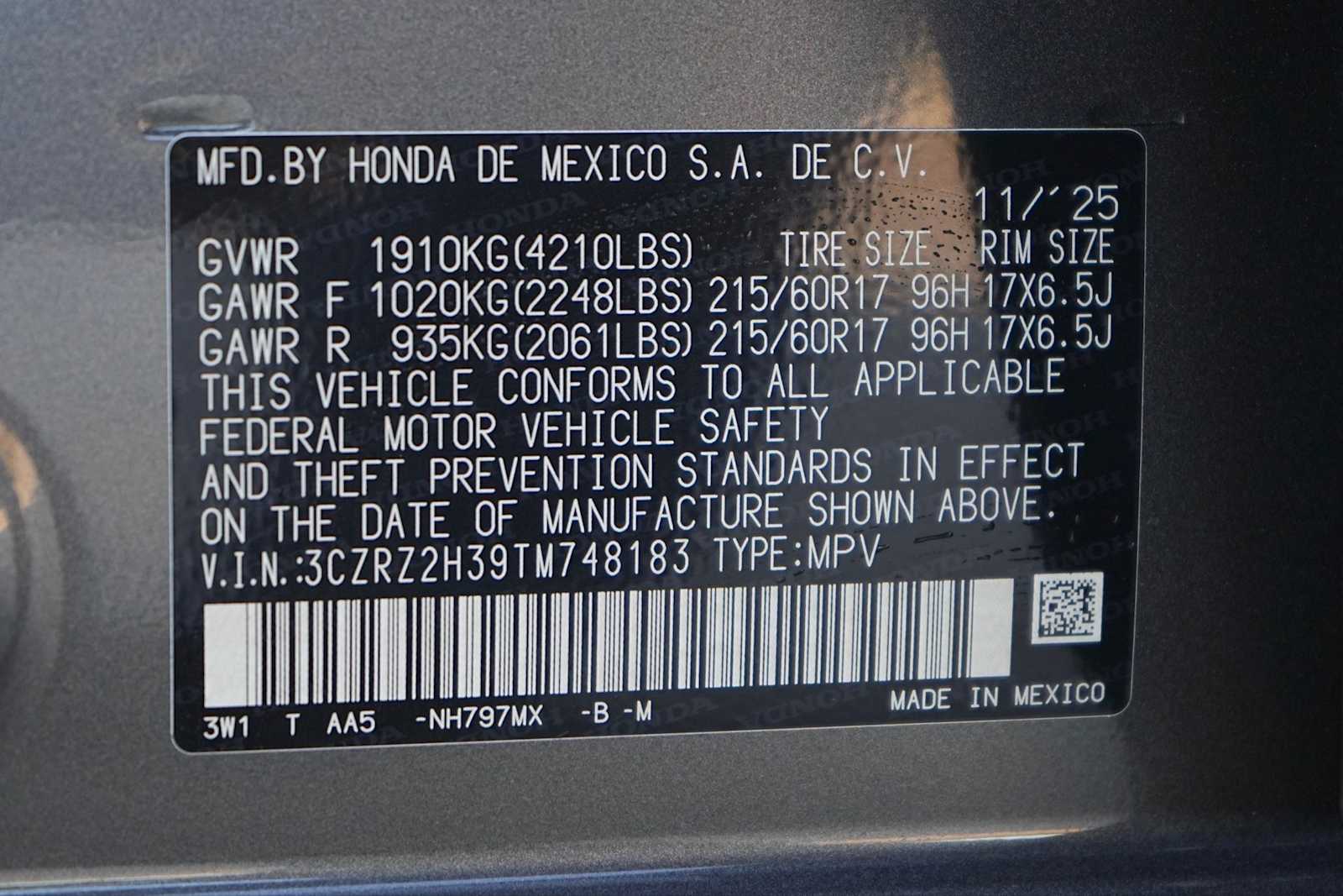 Thumbnail: 2026 Honda HR-V - 20
