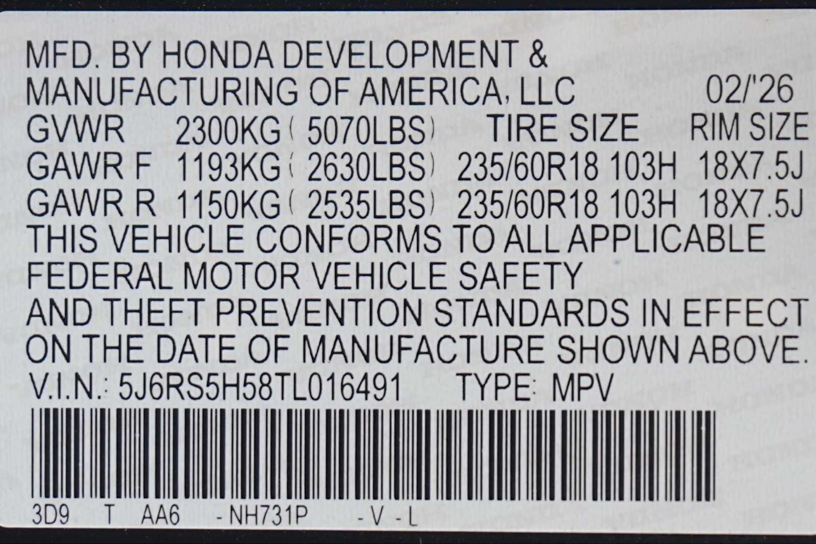 Thumbnail: 2026 Honda CR-V - 21
