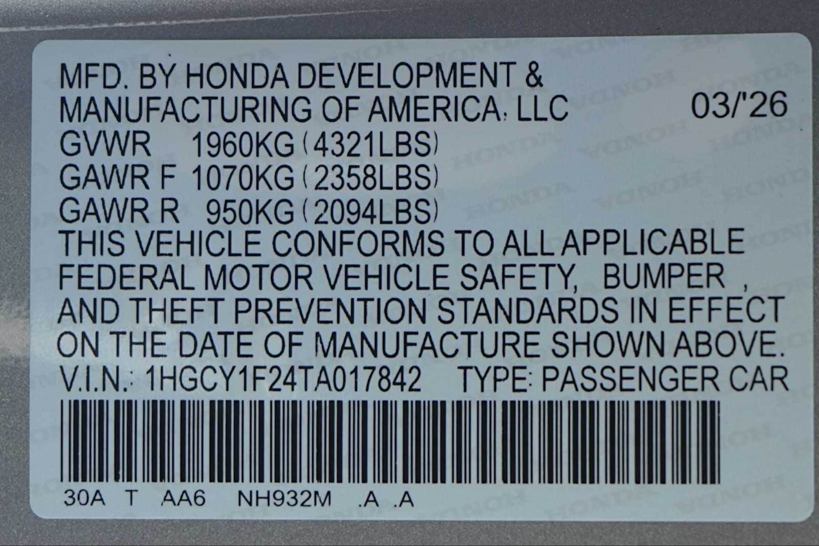 Thumbnail: 2026 Honda Accord - 21